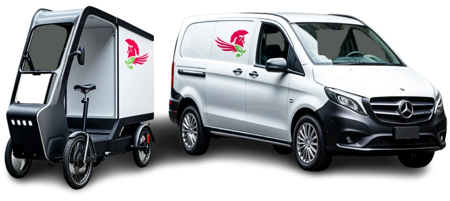 E-Lastenrad und E-Transporter von Green Fleet